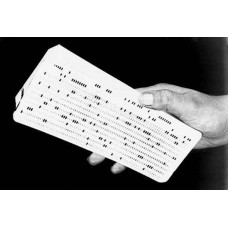 OLD USSR Computer Mainframe Punch Cards Like IBM UNIVAC computers with code